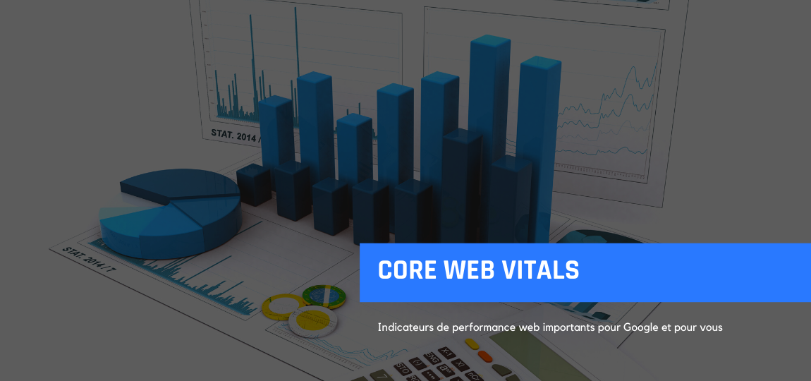 Bannière Core web vitals