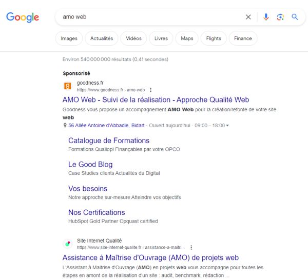 Annonce Textuelle Google Ads