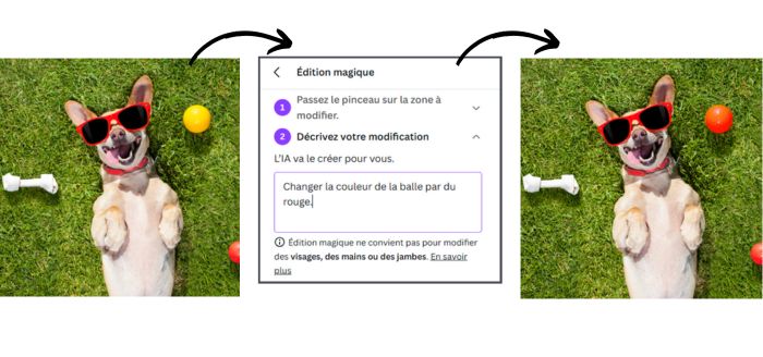 Édition magique de Canva